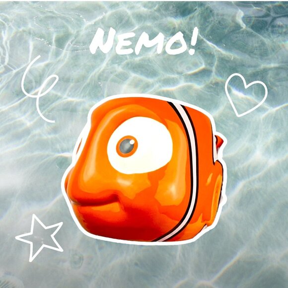 Zak Disney Pixar 3D Finding Nemo Coffee Mug Orange Clown Fish Sculptured - Picture 16 of 16